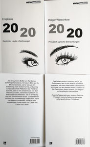 Die beiden Bücher mit dem gleichen Titel "2020" von Erepheus und Holger Warschkow