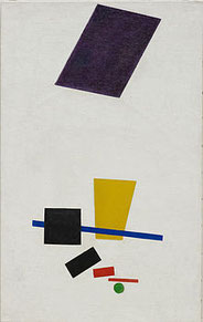Masses de color en la quarta dimensió, Kasimir Malevich, 1915