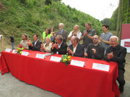 Signature de la charte de la vallée de l'archéologie sept 2014