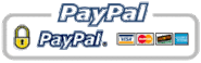 We accept Paypal and Credit Card via Paypal!