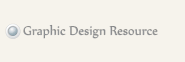 Graphic Design Resource button
