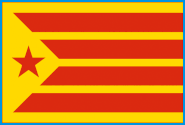 Banderas estelada roja don bandera