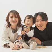 家族写真撮影