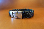 Bracelet tressé avec 7 brins