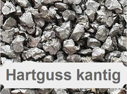 Hartgussgranulat, metallisches Strahlmittel, Hartguss, Guss, Iron
