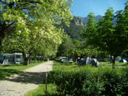 Campground, pitches in drome, diois, vercors