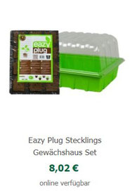 Eazy Plug Stecklings Gewächshaus Set