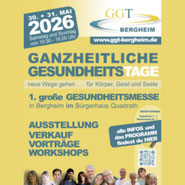 GGT, Ganzheitliche Gesundheitstage in Bergheim, 2026