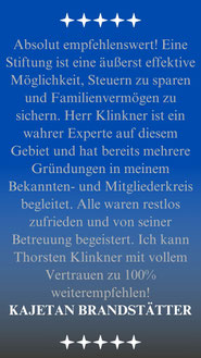 Referenzen Familienstiftung