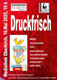 Freitag, 16.5.2025, Mediathek Oberkirch, 19 Uhr