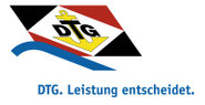 SV Bislich Fußball F-Jugend DTG DEUTSCHE TRANSPORT-GENOSSENSCHAFT BINNENSCHIFFFAHRT Logo