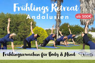 Frühlings-Retreat 2026 in Andalusien mit Yoga, BODYART und Fitness Training 