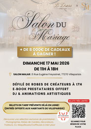 Salon du Mariage de Villeparisis - 17 Mai 2026