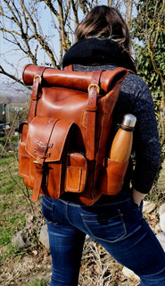 bilbo sac a dos cuir