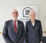 Gesandter Mag. Gerhard Eisl und Dr. Irmgard Griss