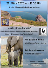 20.3.2025, Donnerstag, Achern, Atelier Illenau Werkstätten, 19:30 Uhr