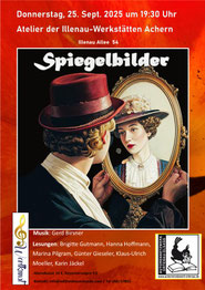 Donnerstag, 25.9.2025, Atelier Illenau_Werkstätten, 19:30 h