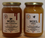 Miel brut de fleurs sauvages