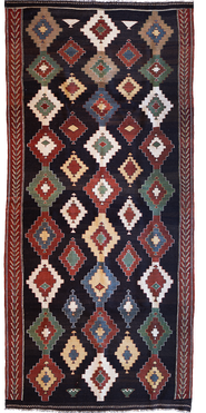 Nomaden Teppich, Zürich. Vintage kilim, Anatolia. Kilimmesoftly.ch