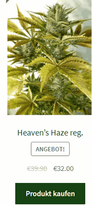 Heaven’s Haze reg.