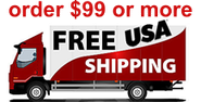 Any order over $99.00, Free Shipping in the USA.