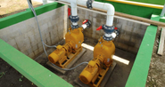 PUMPS SLUDGE EXTRATION LAGOON DIGESTER