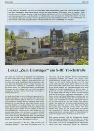 Berliner Verkehrsblätter. Das Lokal "zum Umsteiger", Seite 1