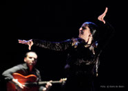 Flamenco-Tänzerin (Bailaora) Mercedes Ruíz en "Déjame que te baile" / Color-Foto by Boris de Bonn