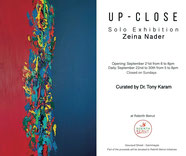 « Rebirth Beirut » présente : « Up-Close » de Zeina Nader