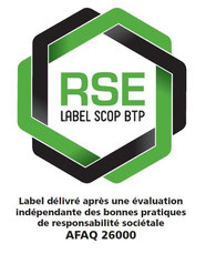 SOGECO, labellisée RSE SCOP BTP