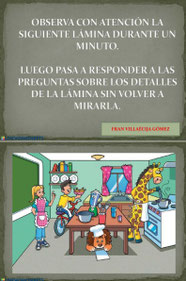 Atención y memoria visual