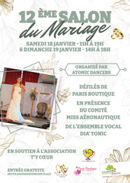 Salon du Mariage de Coudekerque-Branche 18 et 19 Janvier 2025