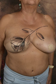 Sœurs d’Encre tatoueuses Rose Tattoo tatouage cancer du sein 14
