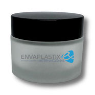 Pomadera de vidrio mate 50gr, tarro de vidrio para cremas