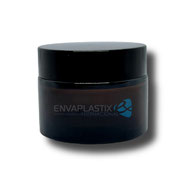 Pomadera de vidrio ambar 30gr, frascos de vidrio para cremas