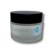 Pomadera de vidrio mate 30gr, Tarro de vidrio para cremas