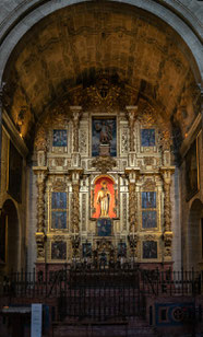 Bild: Seitenaltar in der Kathedrale "Catedral de la Encarnación" in Málaga  