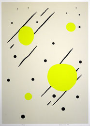 Bruno Peinado, Sans titre, 2015, sérigraphie, collection artothèque du musée des beaux-arts de Brest métropole. © ADAGP, Paris 2017.