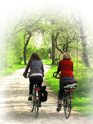 Radfahren in der Natur