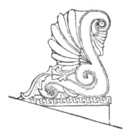 Eck-Akroterion.