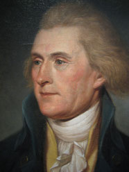Portrait of Thomas Jefferson as Secretary of State, 1791.