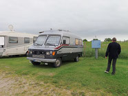 Strand- und Familiencampingplatz Bensersiel Stellplatz direkt am Deich