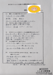 1ヶ月のうち２０日近くも頭痛があり退職を余儀なくされた大分県大分市在住のYさん。大分別府頭痛専門ここまろ調整院で頭痛改善施術を受け、社会復帰できました。そんなYさんの喜びの声をお届けします。