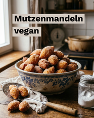 Bergische Rezepte: Mutzenmandel Bergisches Land vegan Rheinland