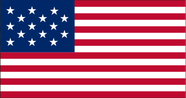 15 STAR FLAG (1795 - 1818) AKA STAR-SPANGLED BANNER