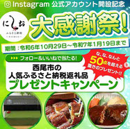 西尾市ふるさと納税返礼品　プレゼント