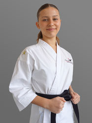 Sophie Rose, Instructorin der Karateschule in Hannover.