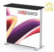 Counter und Theken mit LED-Beleuchtung