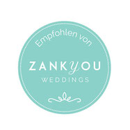 Empfohlen von Zankyou weddings