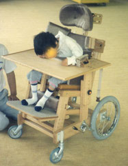 姿勢保持装置付車イス
